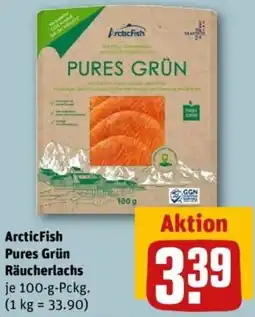 REWE ArcticFish Pures Grün Räucherlachs Angebot
