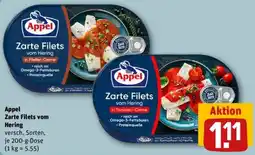 REWE Appel Zarte Filets vom Hering Angebot