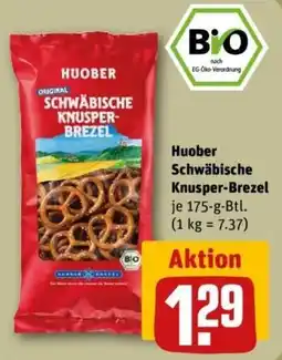 REWE Huober Schwäbische Knusper-Brezel Angebot