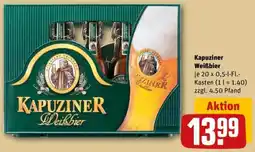 REWE Kapuziner Weißbier Angebot