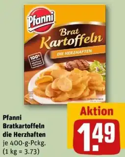 REWE Pfanni Bratkartoffeln die Herzhaften Angebot