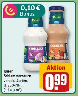 REWE Knorr Schlemmersauce Angebot
