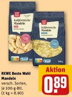 REWE REWE Beste Wahl Mandeln Angebot