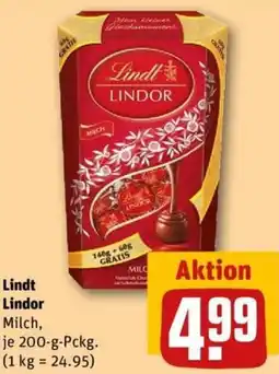 REWE Lindt Lindor Angebot