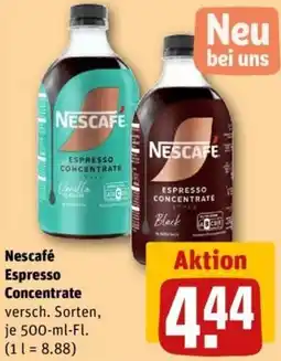REWE Nescafé Espresso Concentrate Angebot