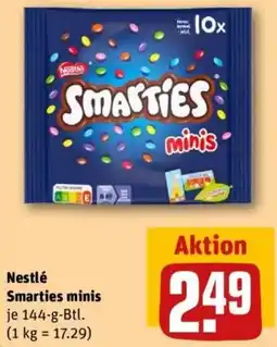 REWE Nestlé Smarties minis Angebot