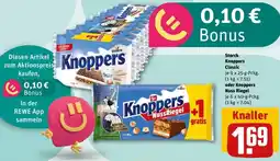 REWE Storck Knoppers Classic oder Knoppers Nuss Riegel Angebot