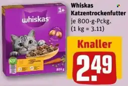 REWE Whiskas Katzentrockenfutter Angebot