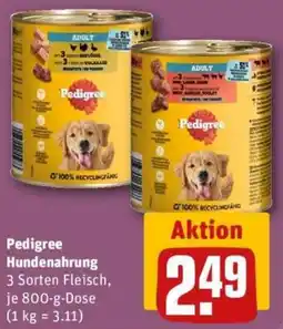 REWE Pedigree Hundenahrung Angebot