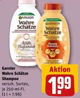 REWE Garnier Wahre Schätze Shampoo Angebot