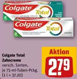 REWE Colgate Total Zahncreme Angebot