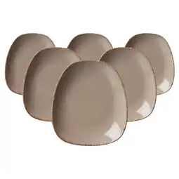 Netto Marken-Discount Ritzenhoff & Breker Beilagenteller Casa 19 x 16,5 cm 6er Set Angebot