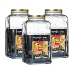 Netto Marken-Discount Ritzenhoff & Breker Einmachgläser Homemade 5 l 3er Set Angebot