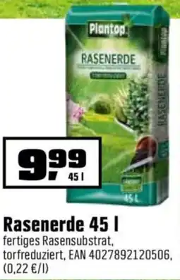 OBI Plantop Rasenerde Angebot