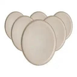 Netto Marken-Discount Ritzenhoff & Breker Platte Olivia 25 x 19 cm 6er Set Angebot