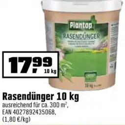 OBI Plantop Rasendünger Angebot