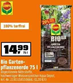 OBI COMPO Bio Gartenpflanzenerde Angebot