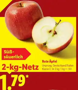 Lidl Rote Äpfel Angebot