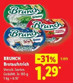 Lidl BRUNCH Brotaufstrich Angebot