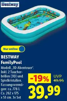 Lidl BESTWAY FamilyPool Angebot