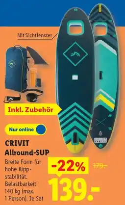 Lidl CRIVIT Allround-SUP Angebot
