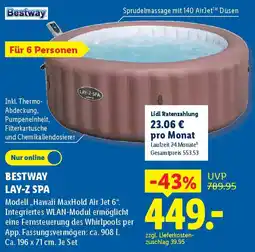 Lidl BESTWAY LAY-Z SPA Angebot
