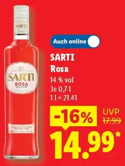 Lidl SARTI Rosa Angebot