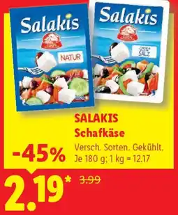 Lidl SALAKIS Schafkäse Angebot