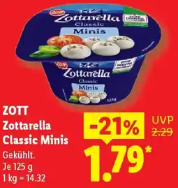 Lidl ZOTT Zottarella Classic Minis Angebot
