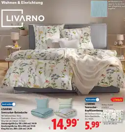 Lidl LIVARNO Seersucker-Bettwäsche Angebot