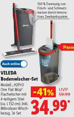 Lidl VILEDA Bodenwischer-Set Angebot