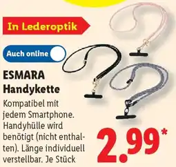 Lidl ESMARA Handykette Angebot