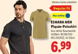Lidl ESMARA MEN Piquée-Poloshirt Angebot