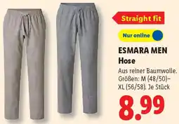 Lidl ESMARA MEN Hose Angebot