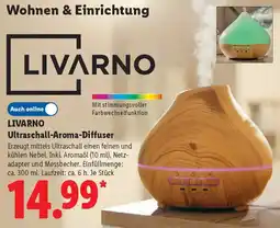 Lidl LIVARNO Ultraschall-Aroma-Diffuser Angebot