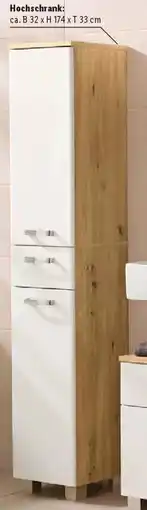 Lidl LIVARNO Hochschrank Angebot