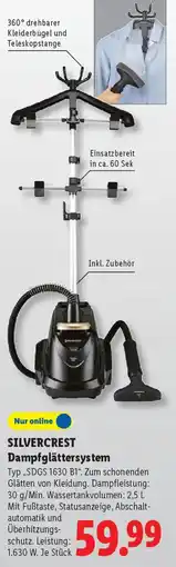 Lidl SILVERCREST Dampfglättersystem Angebot