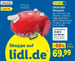 Lidl COCA COLA Pizzamaker Angebot