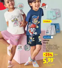 Lidl LUPILU Shorts Angebot