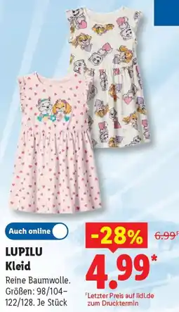 Lidl LUPILU Kleid Angebot