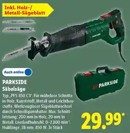 Lidl PARKSIDE Säbelsäge Angebot