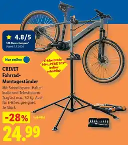Lidl CRIVIT Fahrrad Montageständer Angebot
