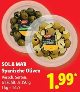 Lidl SOL & MAR Spanische Oliven Angebot