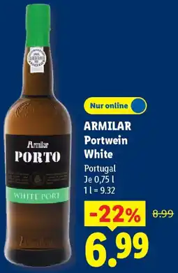 Lidl ARMILAR Portwein White Angebot