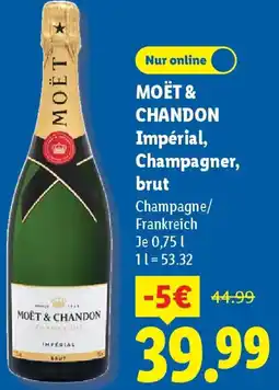 Lidl MOËT & CHANDON Impérial, Champagner, brut Angebot
