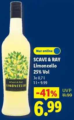Lidl SCAVI & RAY Limoncello Angebot