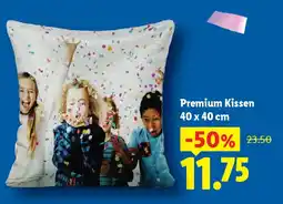 Lidl Premium Kissen 40 x 40 cm Angebot