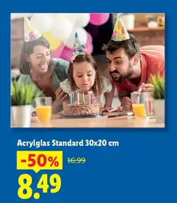 Lidl Acrylglas Standard 30x20 cm Angebot