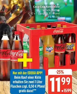 Edeka Coca-Cola Kombikiste Angebot