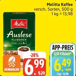 Edeka Melitta Auslese Angebot